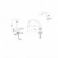 Комплект мивка и смесител 8301 GRAY + 237012 GRAY – Inter Ceramic 11.12.77.0106 – миниатюра 4